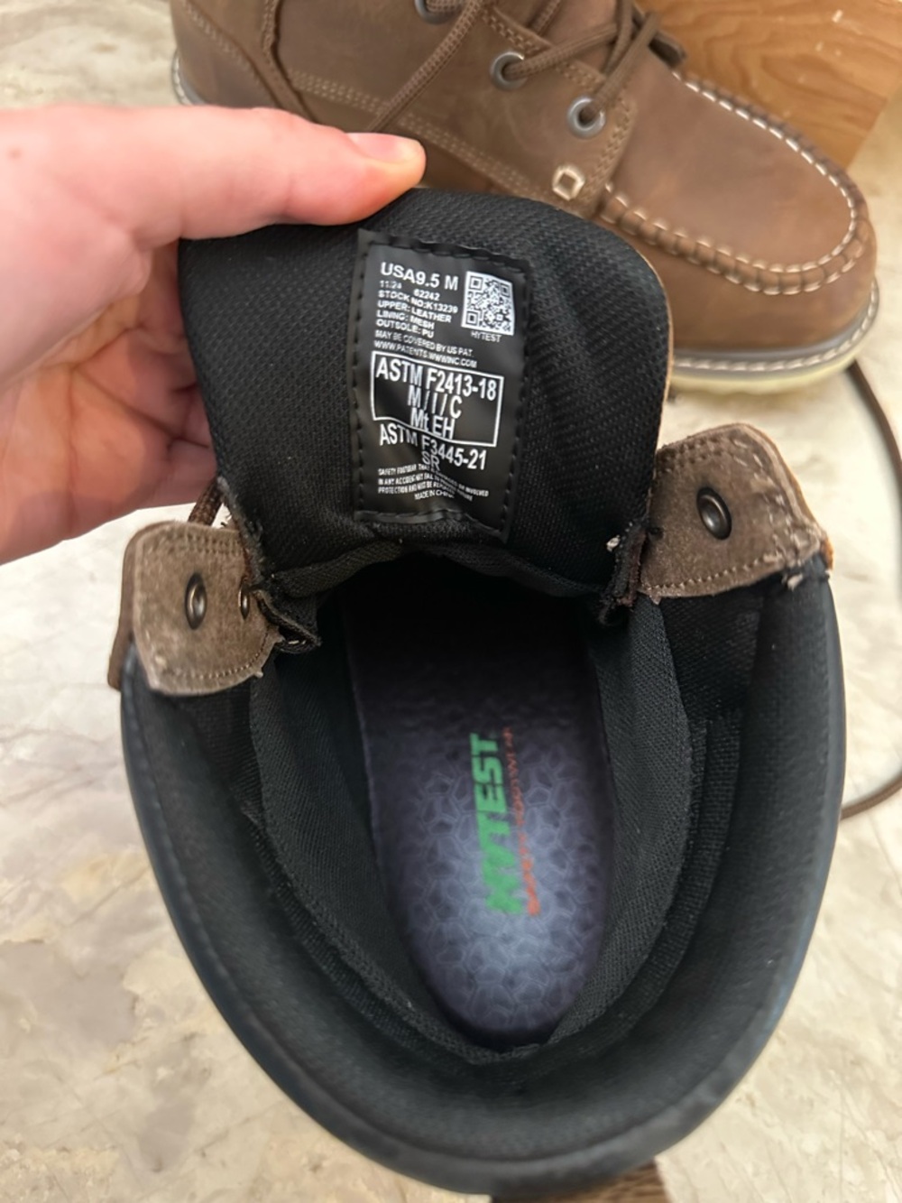 Hytest Waterproof Work Boots for Men - Picture 5 of 5